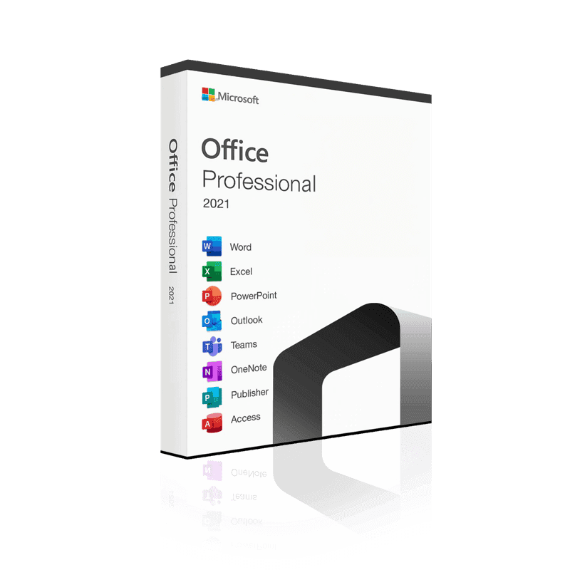 Microsoft Office 2021 Professional | Licence pour 3 PC | Téléchargement immédiat