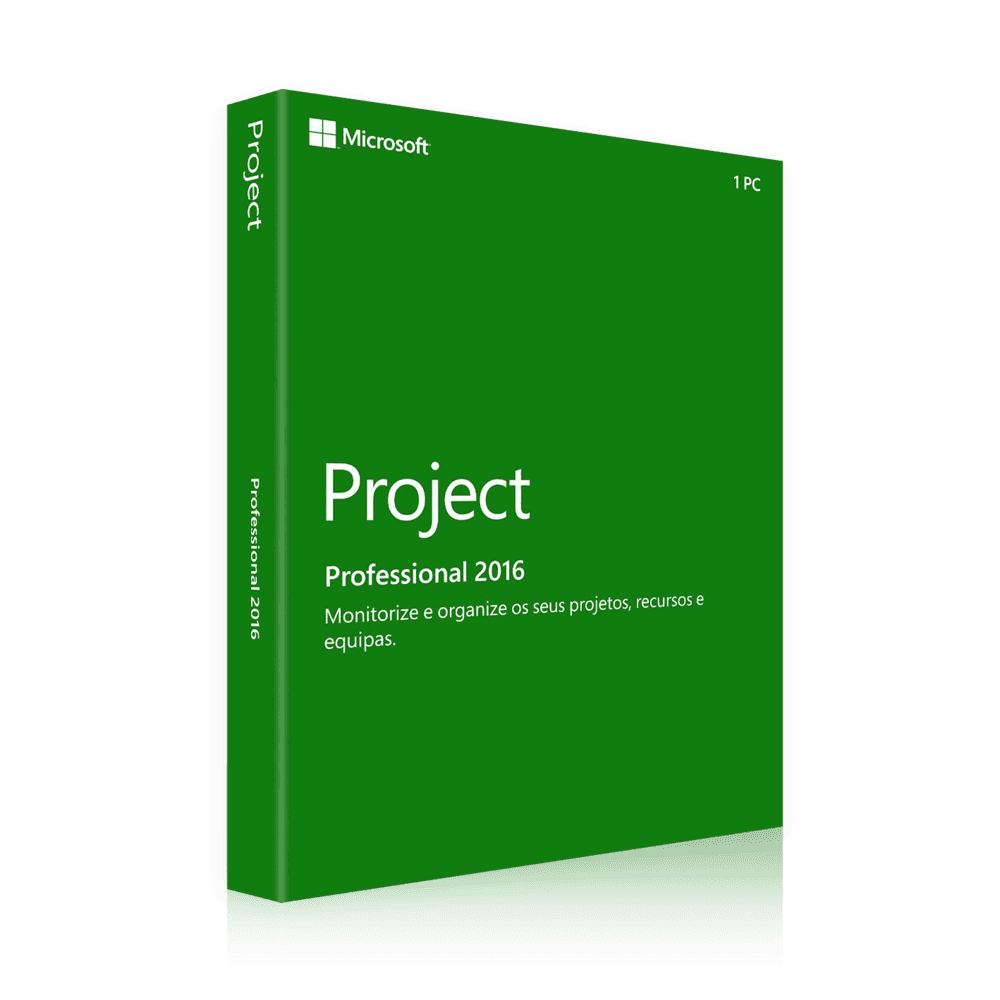 Microsoft Project 2016 Professional | 32 et 64 bits | 1 PC