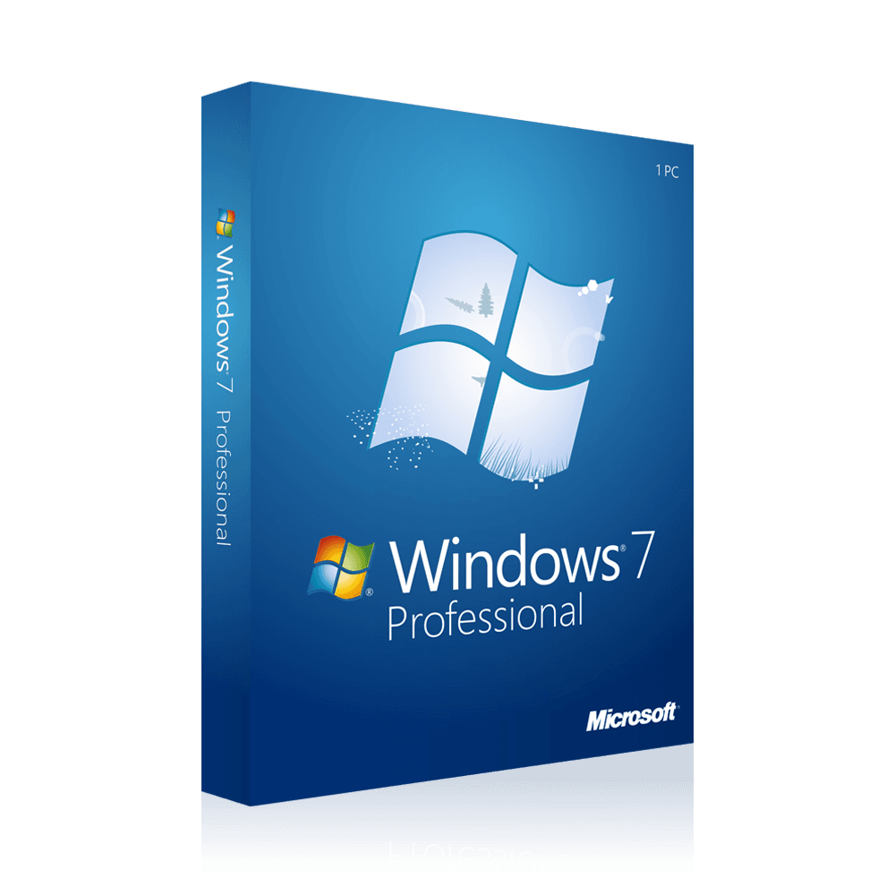 Microsoft Windows 7 Professional | 32 et 64 bits | 1 PC