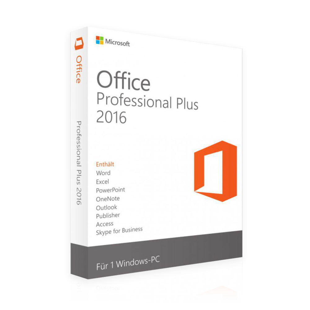 Microsoft Office 2016 Professional | Version complète