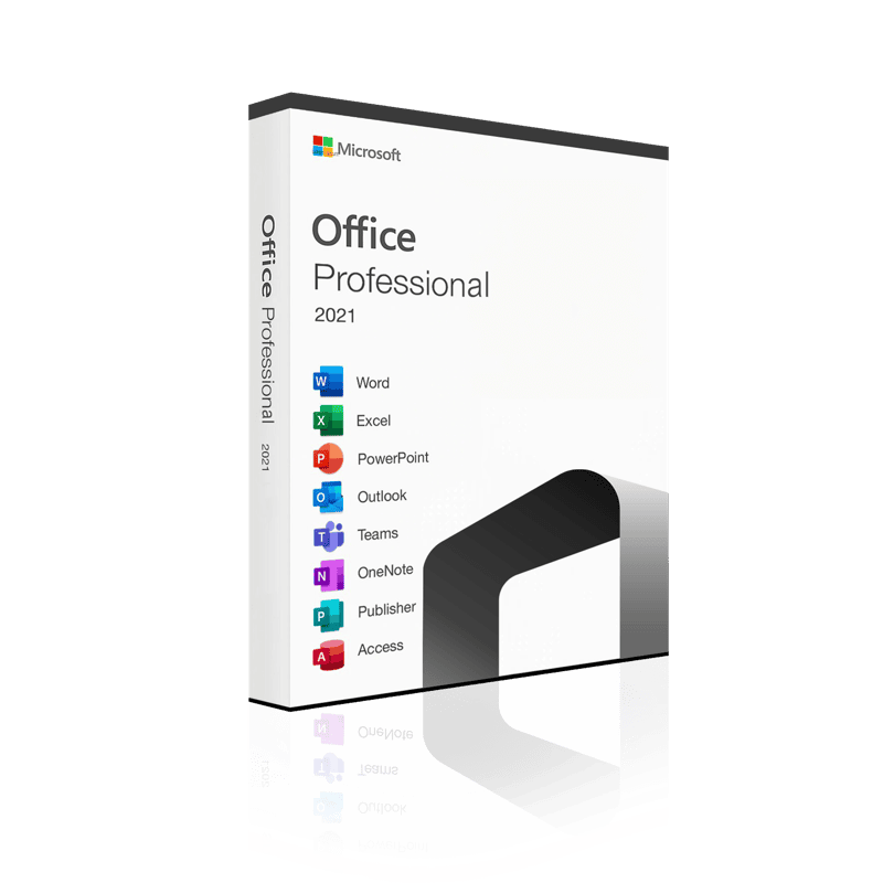 Microsoft Office 2021 Professional | Licence pour 3 PC | Téléchargement immédiat