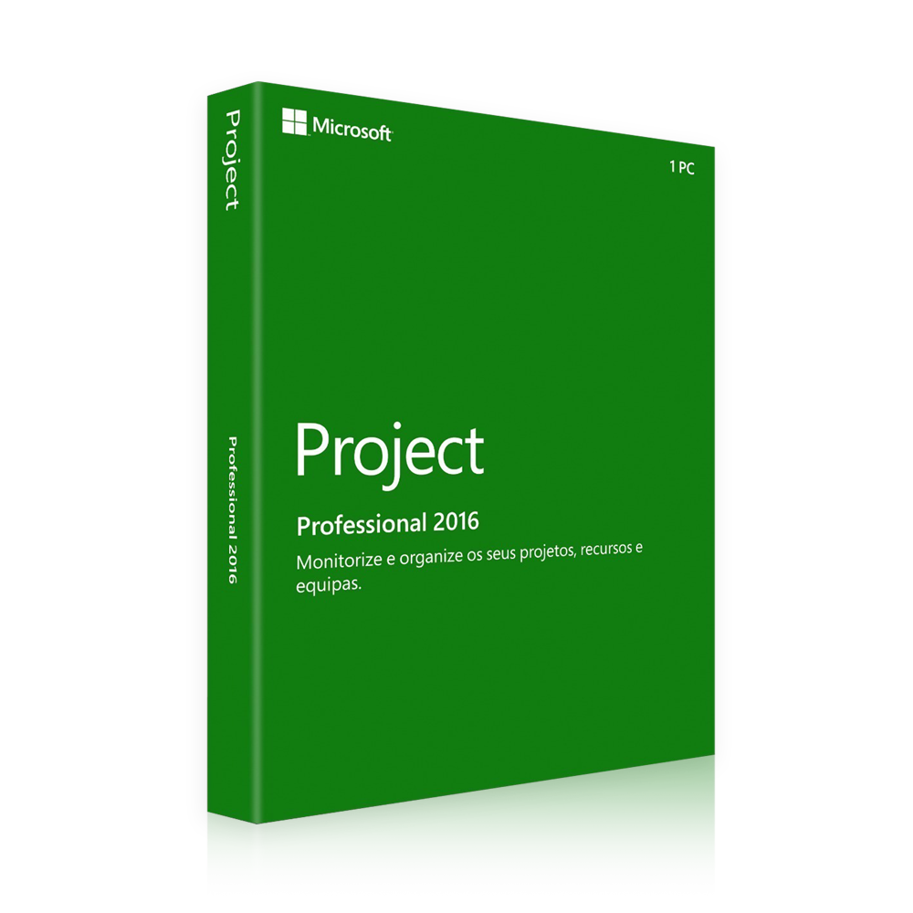 Microsoft Project 2016 Professional | 32 et 64 bits | 1 PC