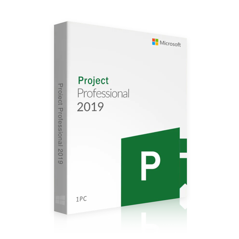 Microsoft Project 2019 Professional | 32 et 64 bits | 1 PC