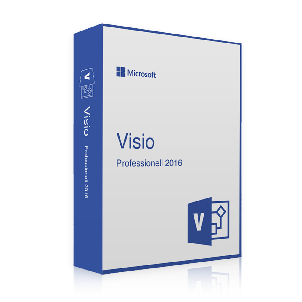 Microsoft Visio 2016 Professional | 32 et 64 bits | 1 PC
