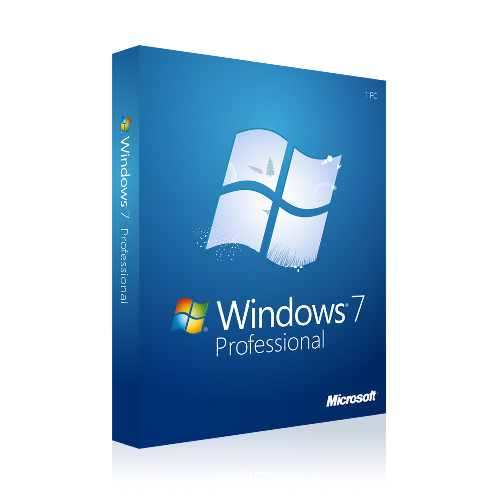 Microsoft Windows 7 Professional | 32 et 64 bits | 1 PC